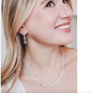 Dareth Colburn Bridal Earrings and Necklace Set